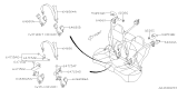 Diagram for 2011 Subaru Forester Seat Belt - 64715SC060AP