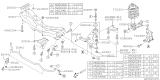 Diagram for Subaru Control Arm Bushing - 20204AJ000
