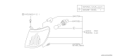 Diagram for 2000 Subaru Forester Light Socket - 84930FC010