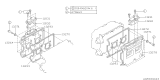 Diagram for Subaru Forester Valve Cover Gasket - 13272AA081