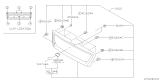 Diagram for 2000 Subaru Forester Grille - 91065FC030QA