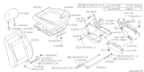 Diagram for 2000 Subaru Forester Seat Cushion - 64120FC440