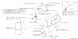 Diagram for 1993 Subaru Legacy Door Handle - 62150AA220