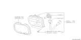 Diagram for 1998 Subaru Forester Fog Light Cover - 84953FC030