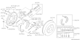 Diagram for 2005 Subaru Forester Wheel Cylinder - 26256AA011