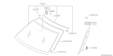 Diagram for 1999 Subaru Forester Windshield - 65009FC060