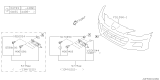 Diagram for Subaru License Plate - 57751CA052