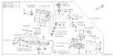 Diagram for Subaru Blower Motor Resistor - 73533AJ000