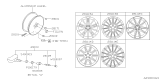 Diagram for Subaru Spare Wheel - 28111CA060