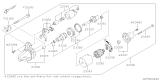 Diagram for Subaru Starter Motor - 23300AA720