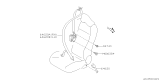 Diagram for Subaru BRZ Seat Belt - 64621CA030