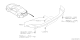 Diagram for Subaru BRZ Spoiler - 96061CA020T2