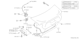 Diagram for Subaru BRZ Trunk Lid Latch - 57530AJ020