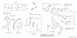 Diagram for Subaru Forester Brake Pad Set - 26296FJ020