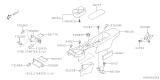 Diagram for Subaru Cup Holder - 92134CA000