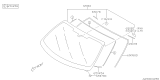 Diagram for Subaru BRZ Windshield - 65009CA030