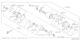 Diagram for 2015 Subaru Impreza CV Joint - 28492FJ000