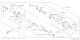 Diagram for 2012 Subaru Impreza CV Joint - 28492FJ000