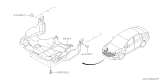 Diagram for 2012 Subaru Impreza Underbody Splash Shield - 56410AG231