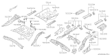 Diagram for Subaru Impreza Floor Pan - 52122FJ0309P