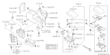 Diagram for Subaru XV Crosstrek Armrest - 92114FJ020VH