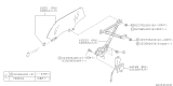 Diagram for Subaru Legacy Window Motor - 62188AE00A