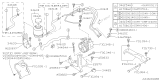 Diagram for 2000 Subaru Outback Power Steering Hose - 34610AE09A