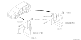 Diagram for Subaru Baja Mud Flaps - 91051AE07A