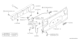 Diagram for 2004 Subaru Outback Tailgate Lock - 62831AE01A
