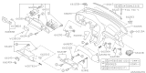 Diagram for Subaru Legacy Glove Box - 66120AE06AGE
