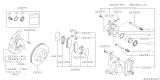 Diagram for 2001 Subaru Outback Brake Pad Set - 26296AE080