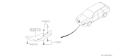 Diagram for 2000 Subaru Outback Wheelhouse - 59110AE10A