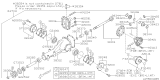 Diagram for 1993 Subaru Legacy Differential Cover - 38316AA010