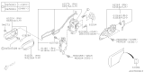 Diagram for Subaru Baja Door Lock Actuator - 61100AE00B