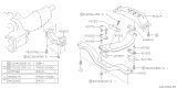 Diagram for 2006 Subaru Baja Rear Crossmember - 41011AE120