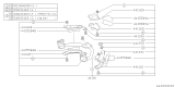 Diagram for 2003 Subaru Baja Exhaust Pipe - 44109AE04A