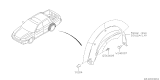 Diagram for 2003 Subaru Legacy Wheelhouse - 59112AE000