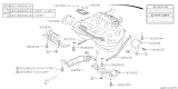 Diagram for 2004 Subaru Outback Fuel Tank Strap - 42017AE01A