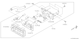 Diagram for 2004 Subaru Outback HVAC Control Module - 72343AE06D