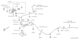 Diagram for Subaru Crosstrek Parking Brake Cable - 26051FL020