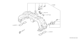 Diagram for Subaru Crosstrek Intake Manifold - 14001AC631