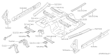 Diagram for 2018 Subaru Crosstrek Rear Crossmember - 52140FL3509P