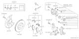 Diagram for 2021 Subaru Impreza Brake Dust Shields - 26290FL000