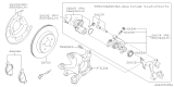 Diagram for Subaru Forester Brake Dust Shields - 26691FL010