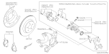 Diagram for 2021 Subaru Forester Brake Dust Shields - 26691FL010