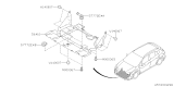 Diagram for Subaru Underbody Splash Shield - 56410FL010
