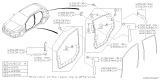 Diagram for Subaru Crosstrek Window Run - 63527FL031