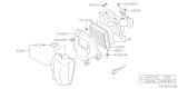 Diagram for Subaru Air Filter - 16546AA150