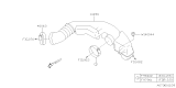 Diagram for 2018 Subaru Crosstrek Air Duct - 14456AA490