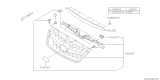 Diagram for 2008 Subaru Outback Grille - 91121AG27A